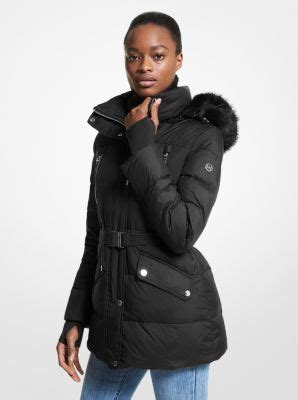 michael kors daunenmantel weiss eby|Michael Kors Steppjacke Daunenjacke Leicht Original .